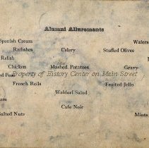 1923 Alumni Banquet Covington High School