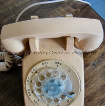 Rotary Dial Desk Phone