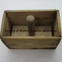 Wooden Butter Press