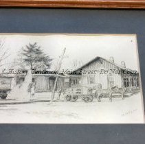 Mansfield Railroad Station ca 1910