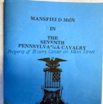 Mansfield Men in the Seventh Cavalry 1861-1865