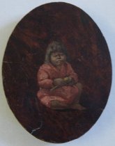 Indian Child with Bedindle Whorl by Lavina B Hill 1967.019