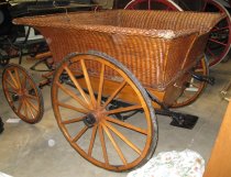 Four-wheel Governess Cart, c. 1890