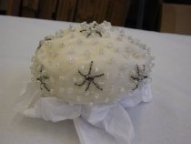 Beaded Pillbox Hat, c. 1953