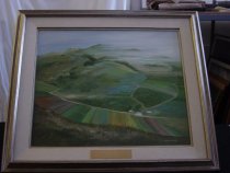 Half Moon Bay Commercial Flower Fields by Elizabeth Cassidy, 1986