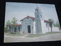 Santa Cruz Mission by Marian Goodman, 1985.