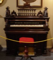 Victorian Organ Stool, c. 1890