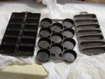 Iron Cornbread Pan, c. 1900-1950