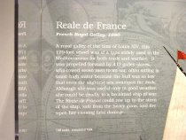 Reale de France Model Ship by Charles Parsons