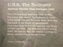 USS The Sullivans Model Ship by Charles Parsons