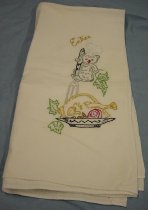 Embroidered Dish Cloth, c. 1930s