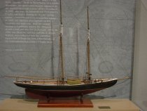 Bluenose Model Ship by Charles Parsons