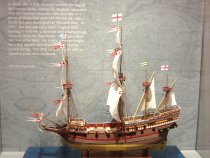 HMS Revenge Model Ship by Charles Parsons