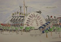 Showboat Restaurant, Burlingame, CA 2009.034.001