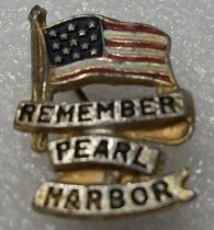 Remember Pearl Harbor Pin 2010.090.084