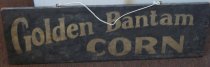 Golden Bantam Corn sign by Mr. Doxsee