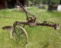 Two-Bottom Walking Plow