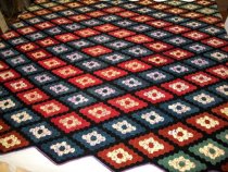 Hand-pieced Octagon Quilt