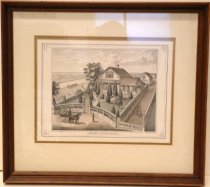 1878 Residence of Wm Metzgar Moore & DePue Lithograph