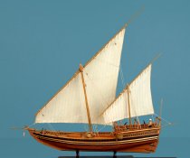 Al Bahran Model Ship by Charles Parsons