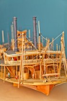 Indiana Model Ship by Charles Parsons