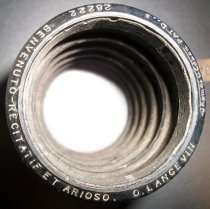 Edison Blue Amberol Cylinder- BENVENUTO-RECITATIF ET ARIOSO