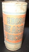 Edison Blue Amberol Cylinder Case