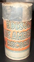 Edison Blue Amberol Cylinder Case