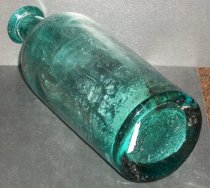 Medicine bottle recovered from City Centre Plaza, c.1870-1920