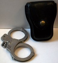 SMCSO Smith & Wesson Handcuffs and Case, c. 1951-1973