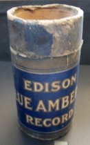 Edison Blue Amberol Cylinder Case