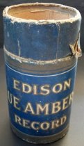Edison Blue Amberol Cylinder Case