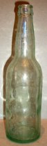 Clear Glass Beer Bottle