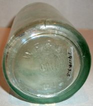 Clear Glass Beer Bottle