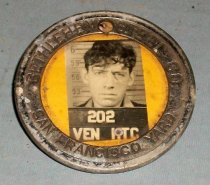 Bethleham Steel ID Badge for Raymond L. Marshal