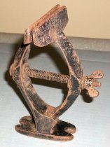 Vise for Sharpening Blades