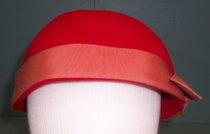 I. Magnin & Co. Brimless Cloche or Pill Box Hat, c. 1920s-1930s