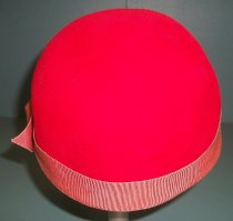 I. Magnin & Co. Brimless Cloche or Pill Box Hat, c. 1920s-1930s