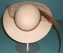 "Princess Diana" Feathered Hat, c. 1983