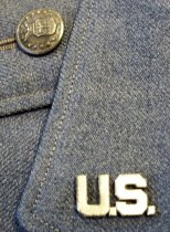 Jacket Detail for US Air Force Reserves Uniform, c. 1970-1982