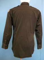 US 8th Army Air Forces Olive Dress Shirt, c. 1942-1946