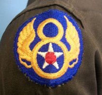 US 8th Army Air Forces Olive Dress Shirt, c. 1942-1946