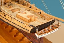 Detail of Prince De Nuefchatel Model Ship by Charles Parsons, 1814