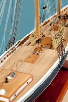 Detail of Bluenose Model Ship by Charles Parsons