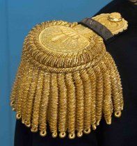 Captain William Matson Swedish Consul General Uniform Epaulets, c. 1905-191