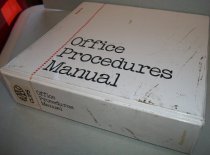 Raychem Office Procedures Manual, 1987-1988
