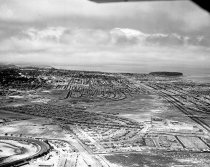City of San Mateo East of El Camino Real Looking North, 1956