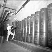 Civil Defense Food and Water Stockpile Under Hillsdale Shopping Center, 196