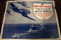 Navy Recruitment Poster, c. 1942-1945