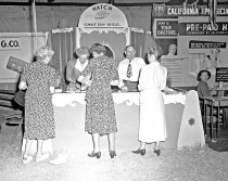 Hatch Corset Stay Shield Display at San Mateo County Fair, 1948